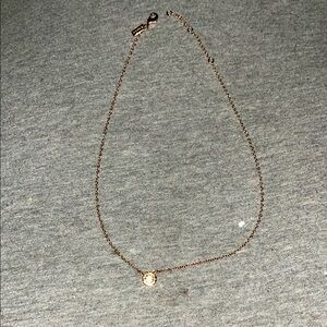 Coach Gold Necklace with Dainty Pendant